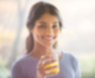 Girl Enjoying her Drink