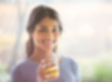 Girl Enjoying her Drink