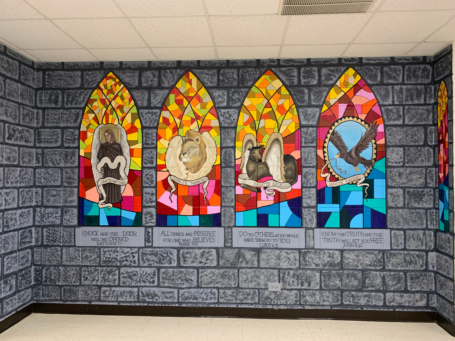 Marian Central Mural