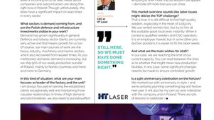 Finnish precision and quality of HT Laser in Poland