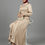 Thumbnail: Model wearing Jasmine Celeste Dress in beige