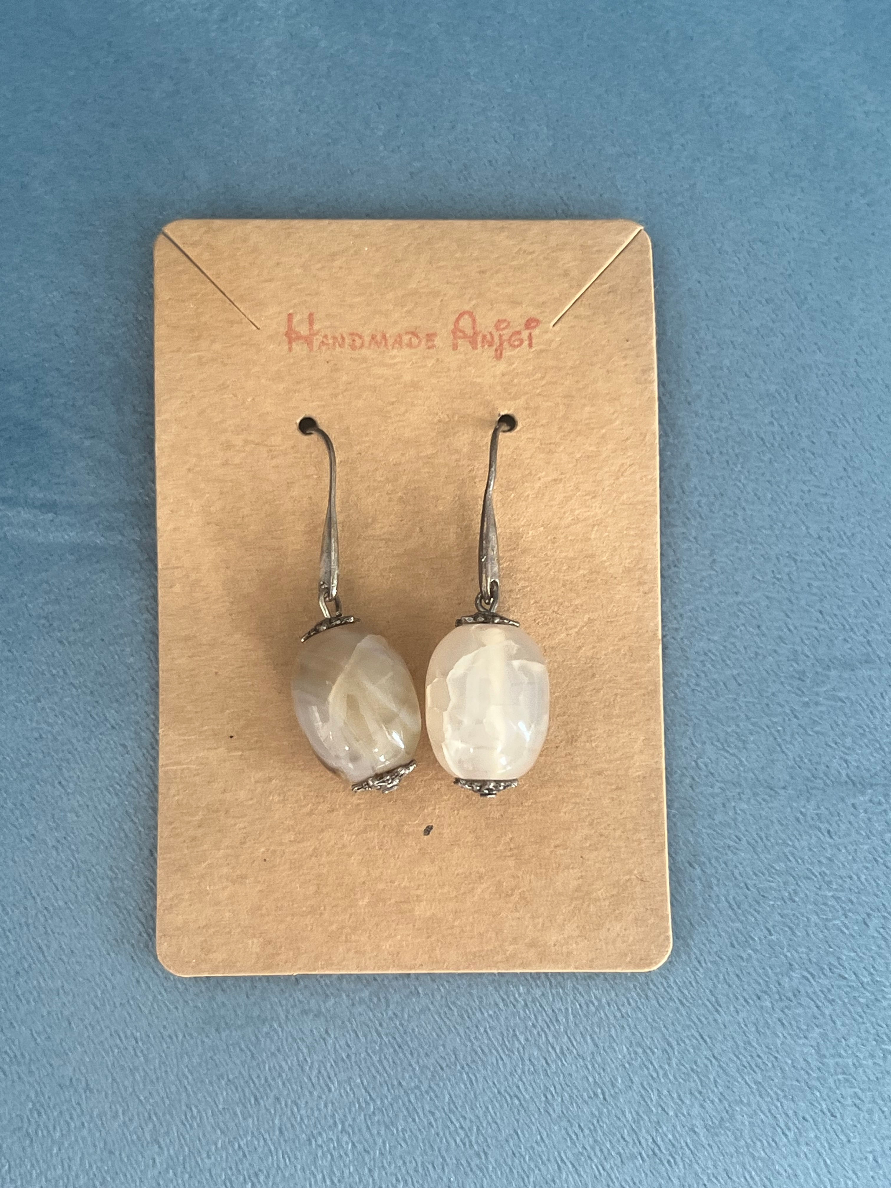 Orecchini Artigianali Moon Drop
