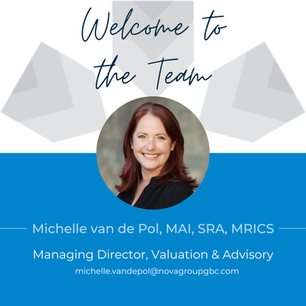 Nova Group, GBC Welcomes Michelle van de Pol to Valuation & Advisory Team in San Francisco