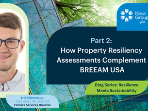 Resilience Meets Sustainability Blog Series - Part 2: How Property Resiliency Assessments Complement BREEAM USA