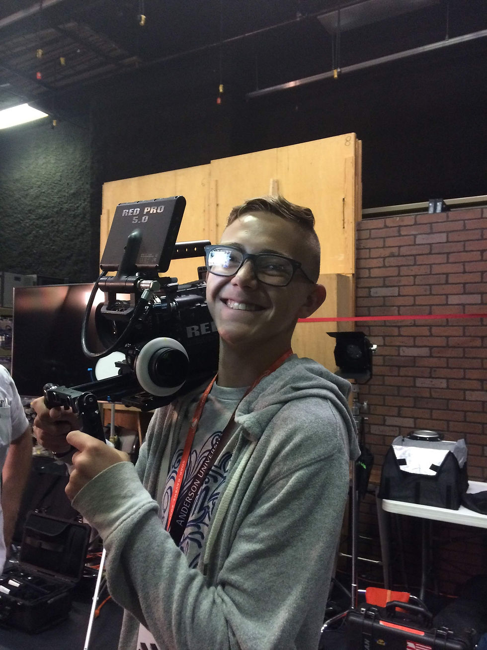 Camera Operation at Anderson University - 2018