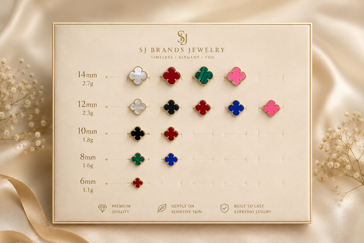 Designer Variety Colors Rings - Custom Order 