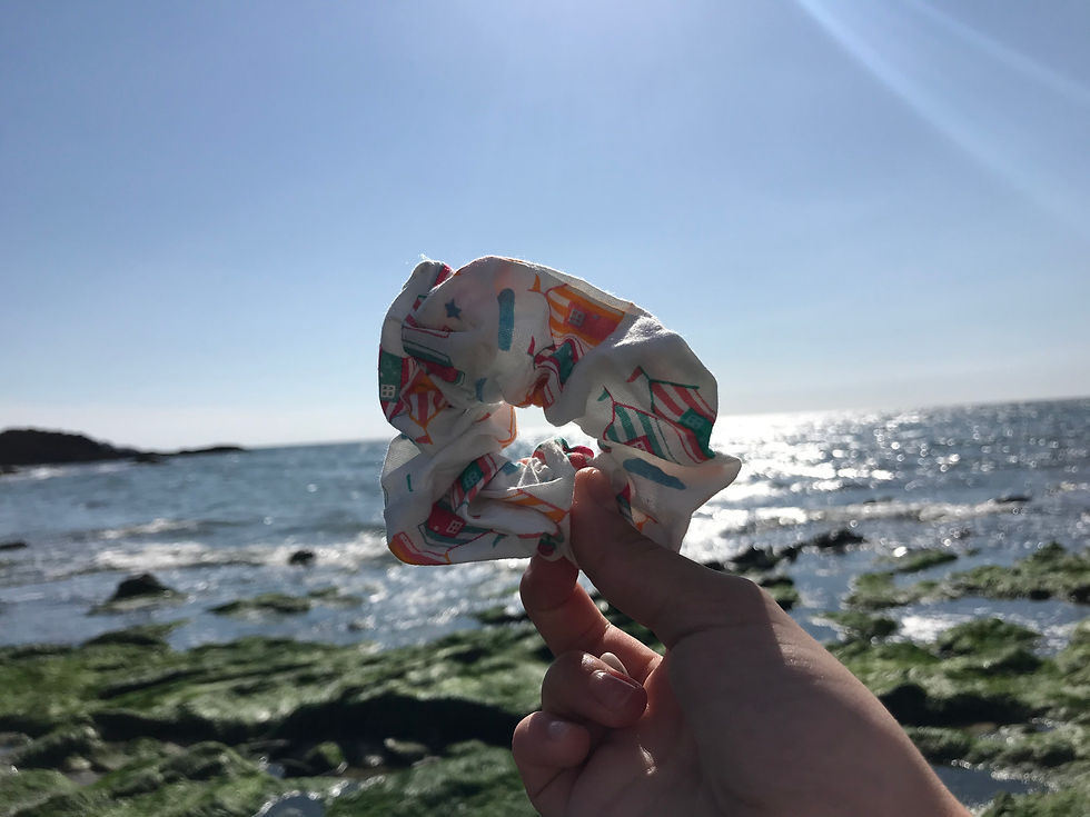 Thumbnail: life's a beach scrunchie