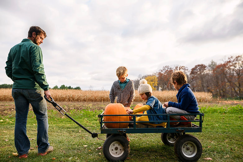 Riding with Pumpkins