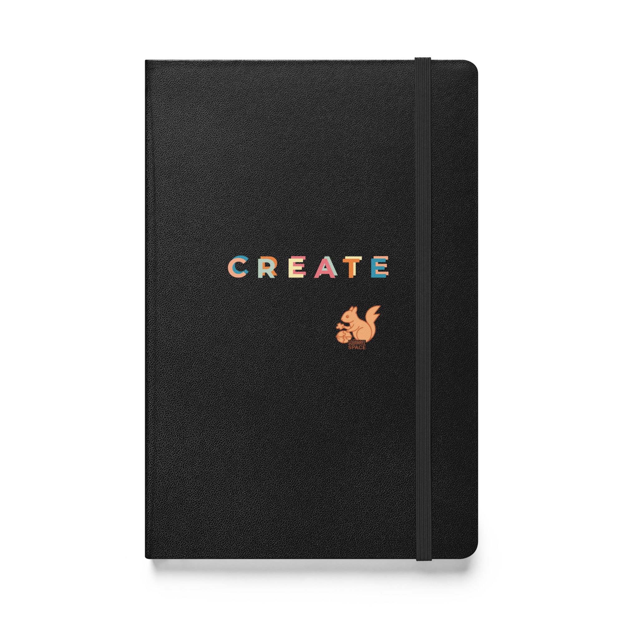 Hardcover bound notebook
