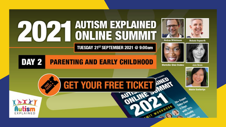 EVENT: Autism Explained Online Summit - Tuesday 21st September - 9am