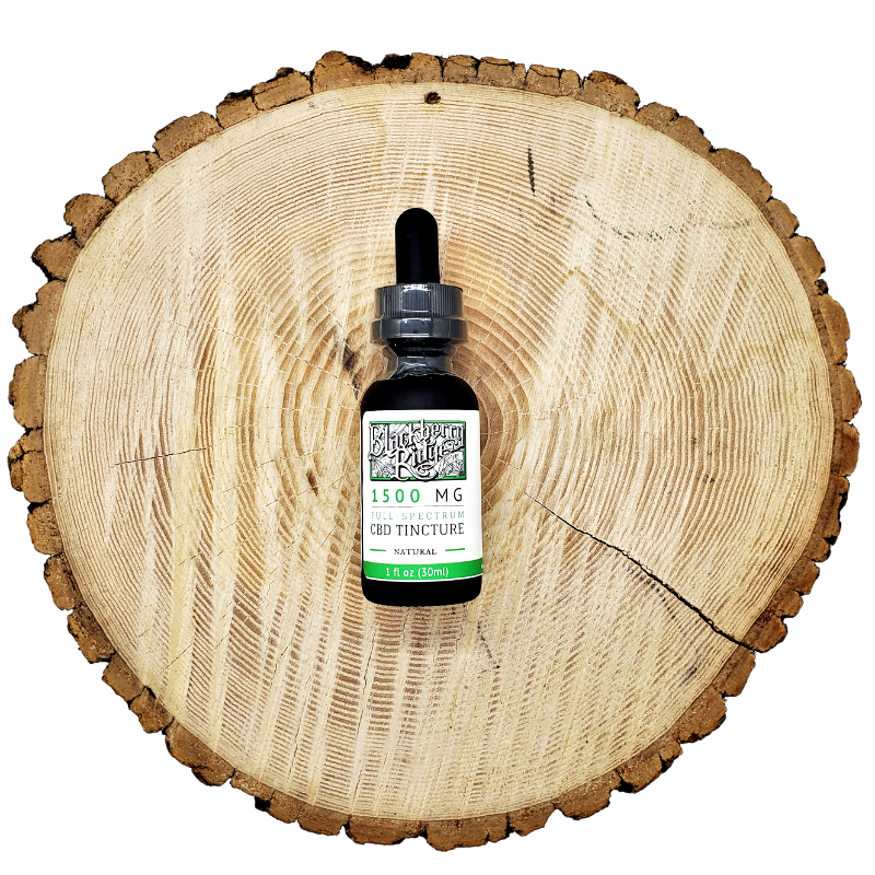 Blackberry Ridge Farm | 1500mg CBD Full-Spectrum Tincture Natural | Huntersville, NC