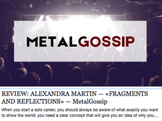 Fragments and Reflections first review!