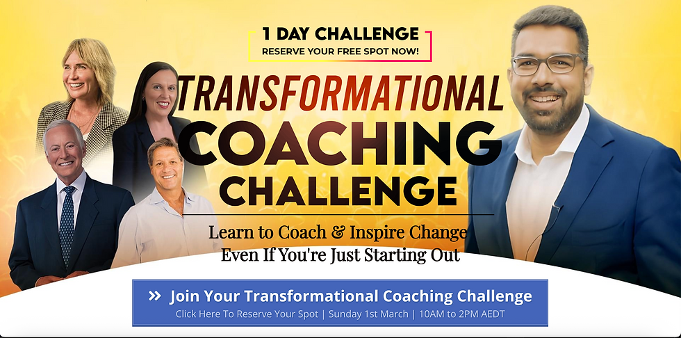 Transformational Coaching Challenge