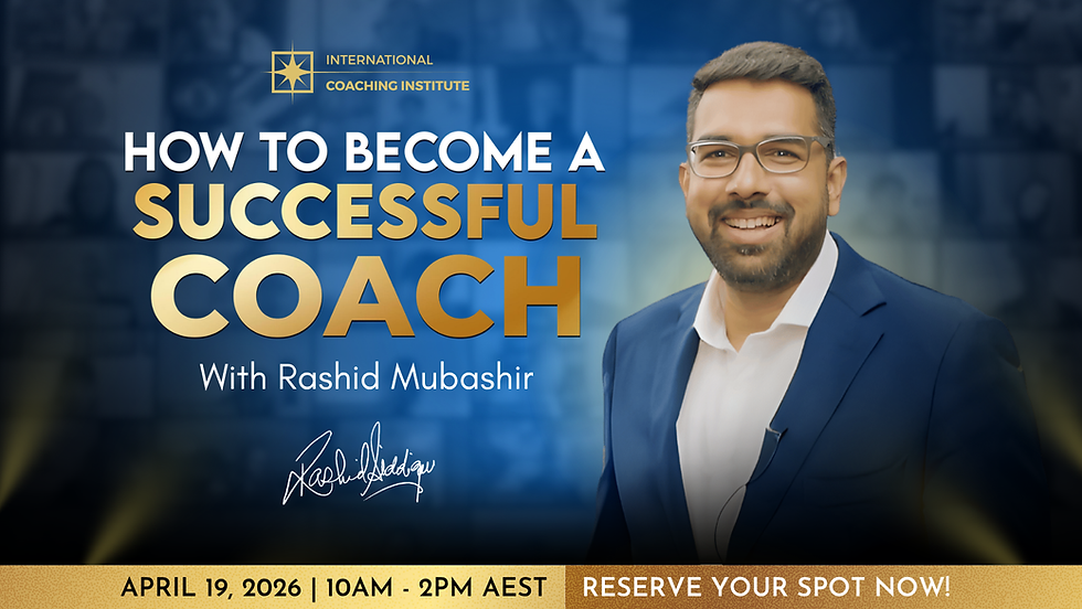 FREE TRAINING: How To Become A Successful Coach