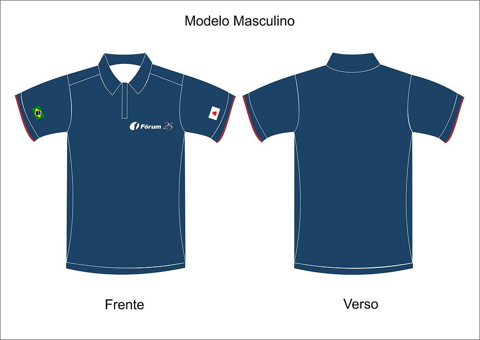 Camisa 25 anos Editora Masculino