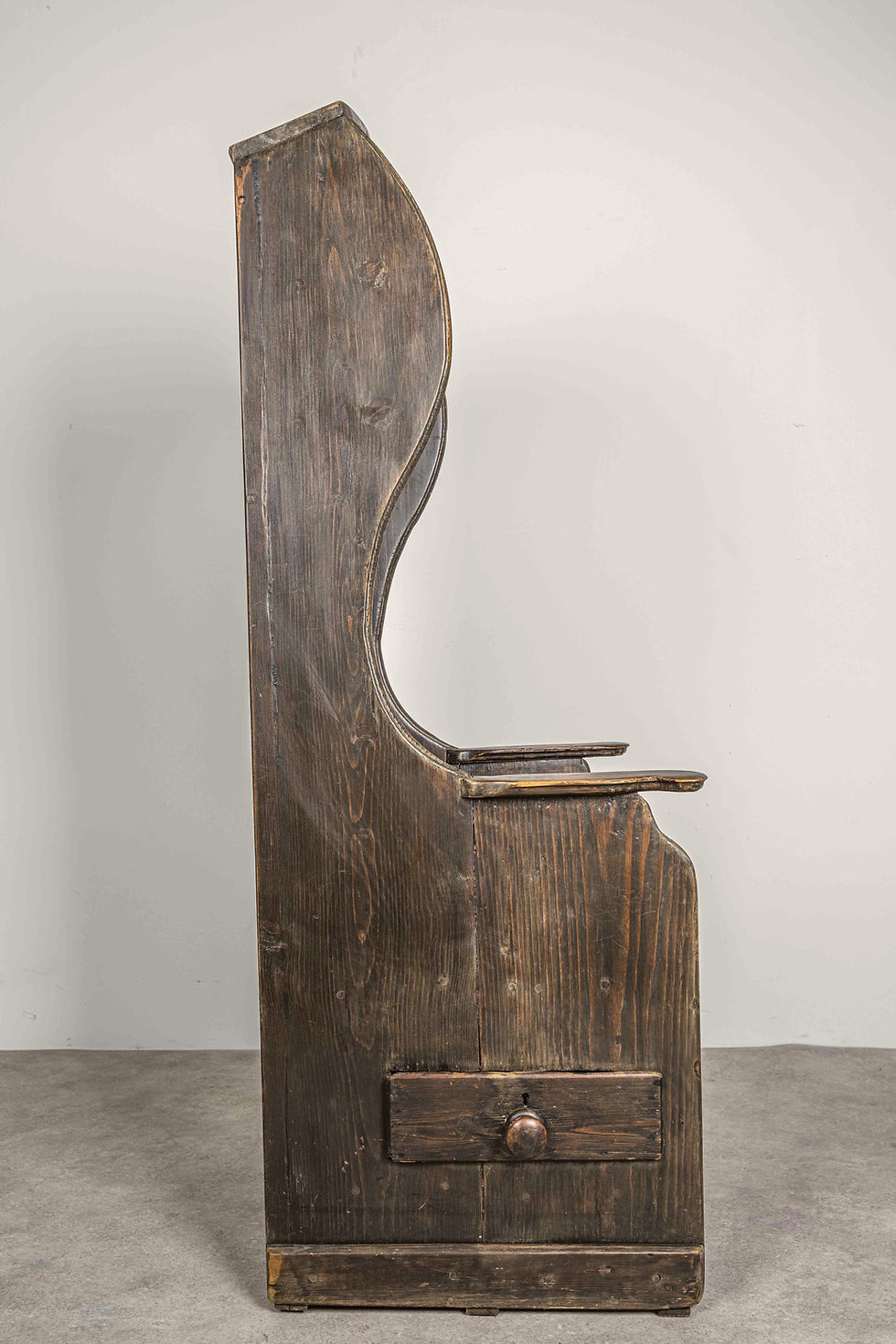 Miniature : oude lamstoel