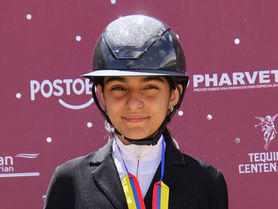 Romina González Silva Brilla en el Salto Ecuestre Nacional 2025
