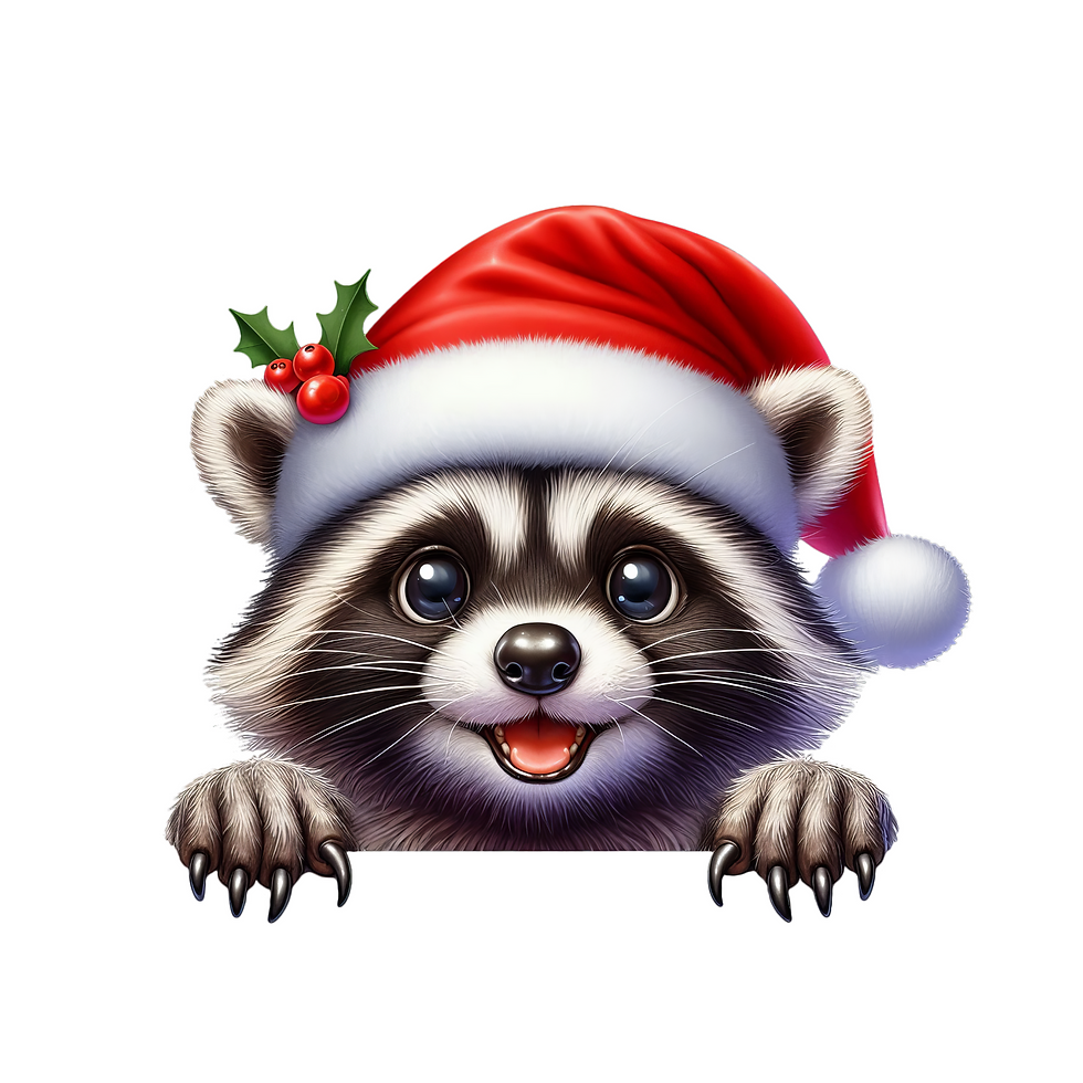 Miniatura: Lindos  cliparts personajes navideños 1