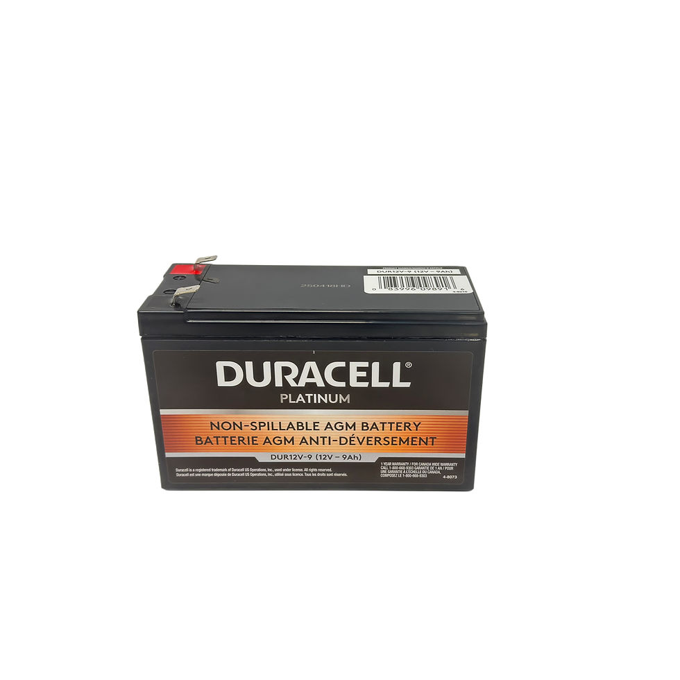 Thumbnail: DUR12V-9   ( 12V  9Ah ) AGM SEALED LEAD ACID