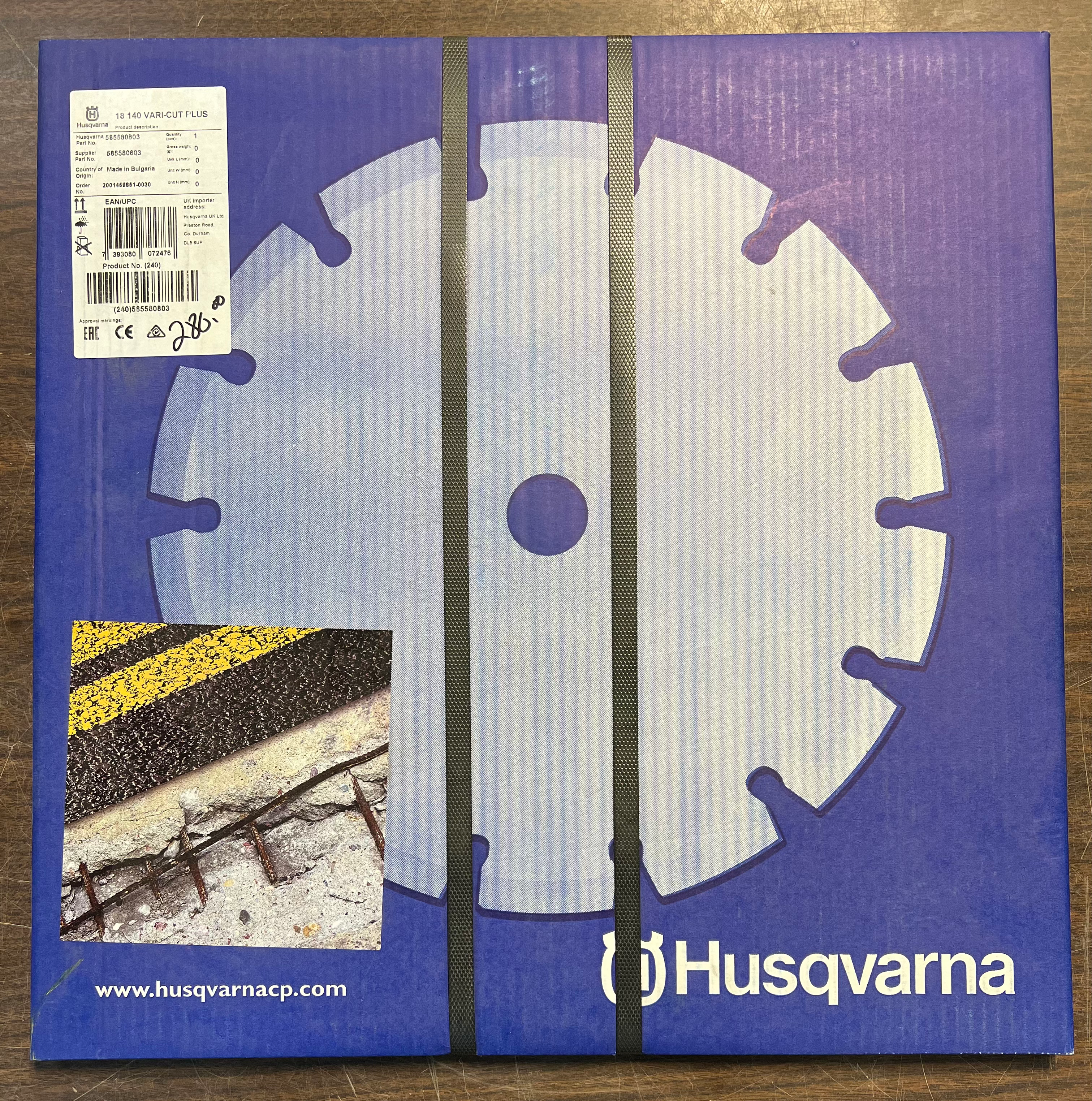 Husqvarna 18" Vari-Cut Plus Combination Diamond Blade
