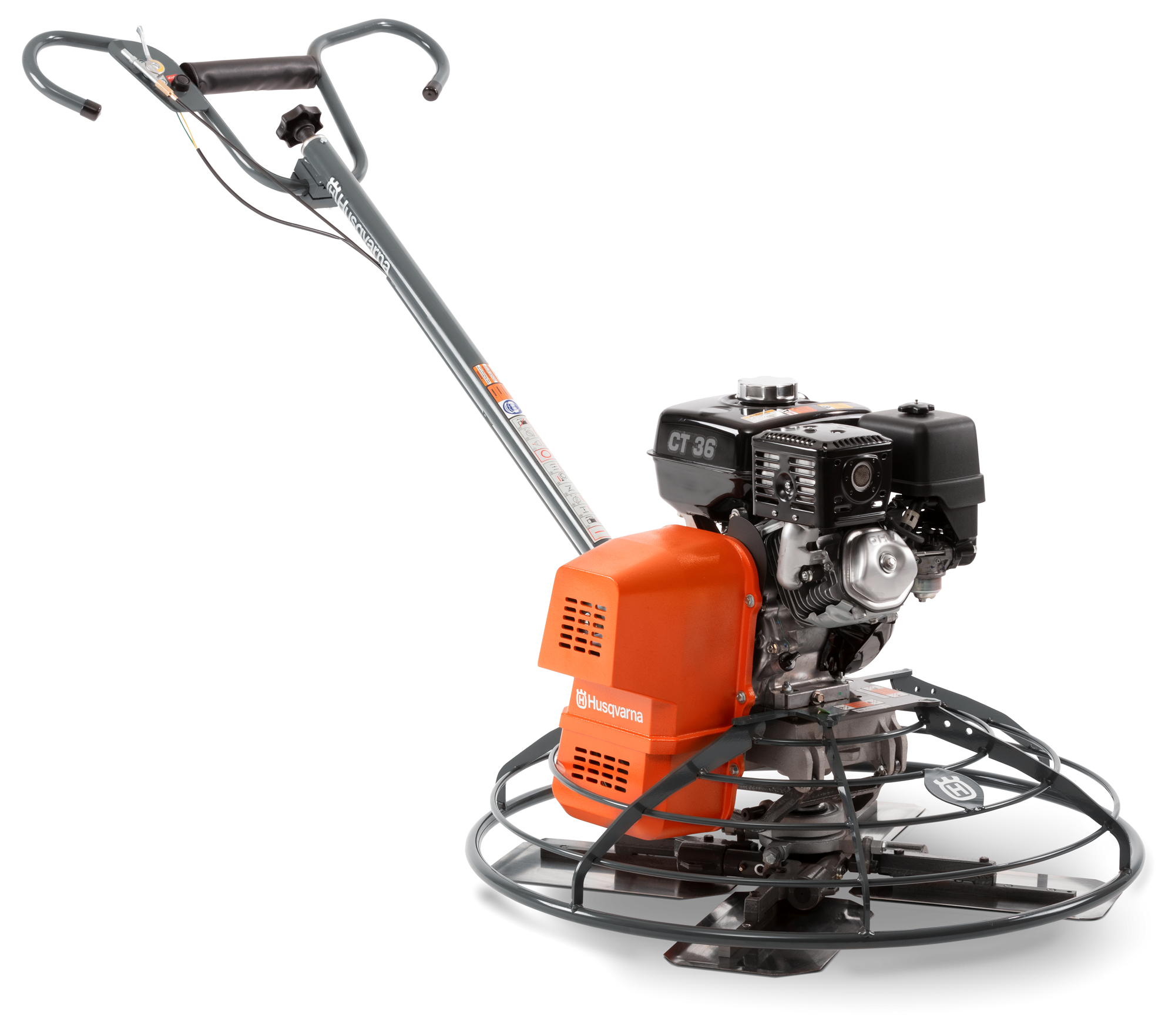 Husqvarna CT36-5A 36" Trowel w/ Adjustable Twist Pitch Handle