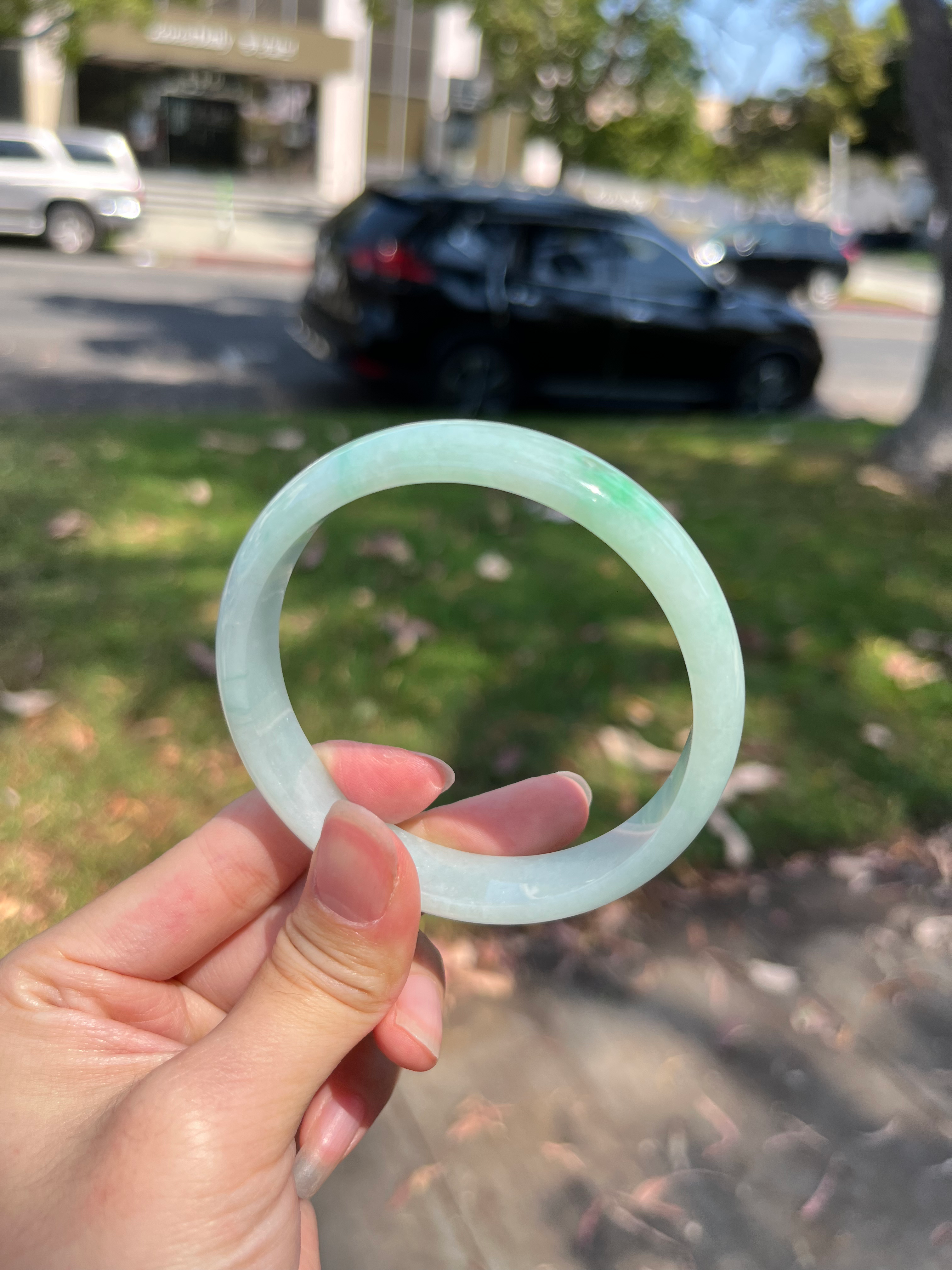 【106】糯底大圈口白底青