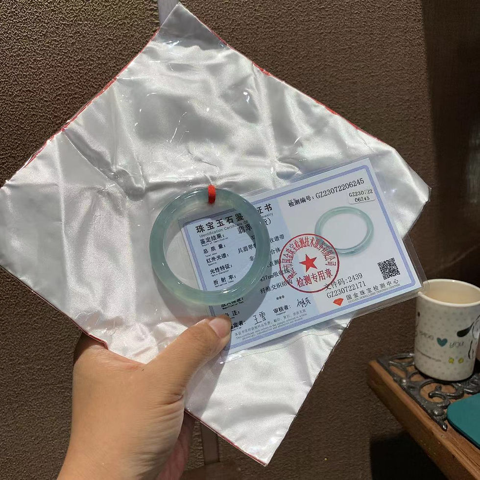 Thumbnail: 【闲置055】缅甸蓝水圆条