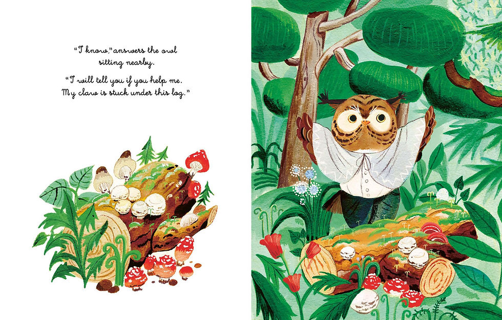 Thumbnail: The Cat, the Owl and the Fresh Fish