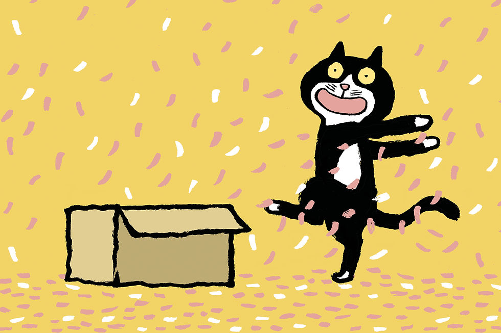 Miniature : Peter, le chat debout      Édition tout-carton
