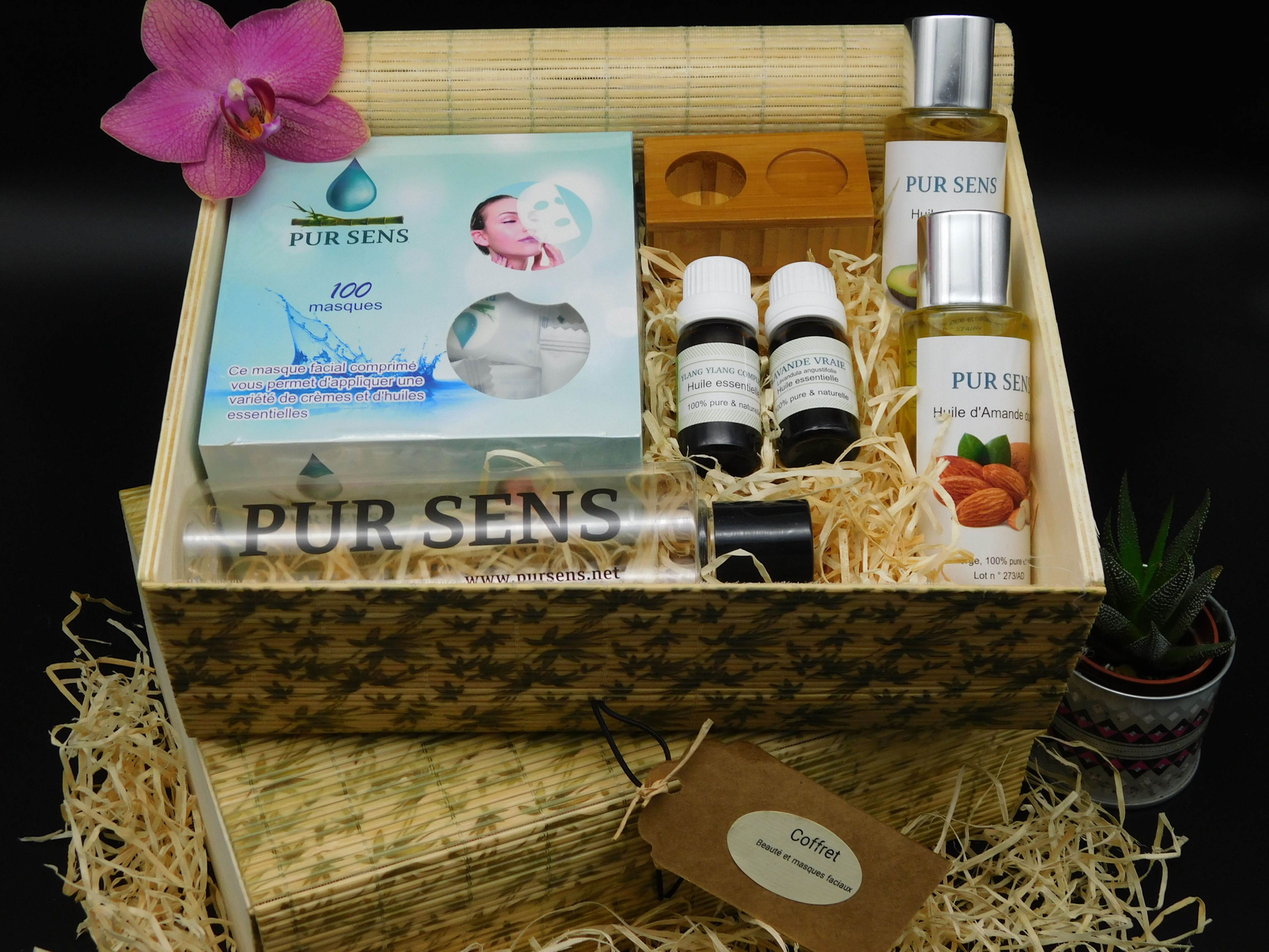 Coffret « beauté et masques faciaux »