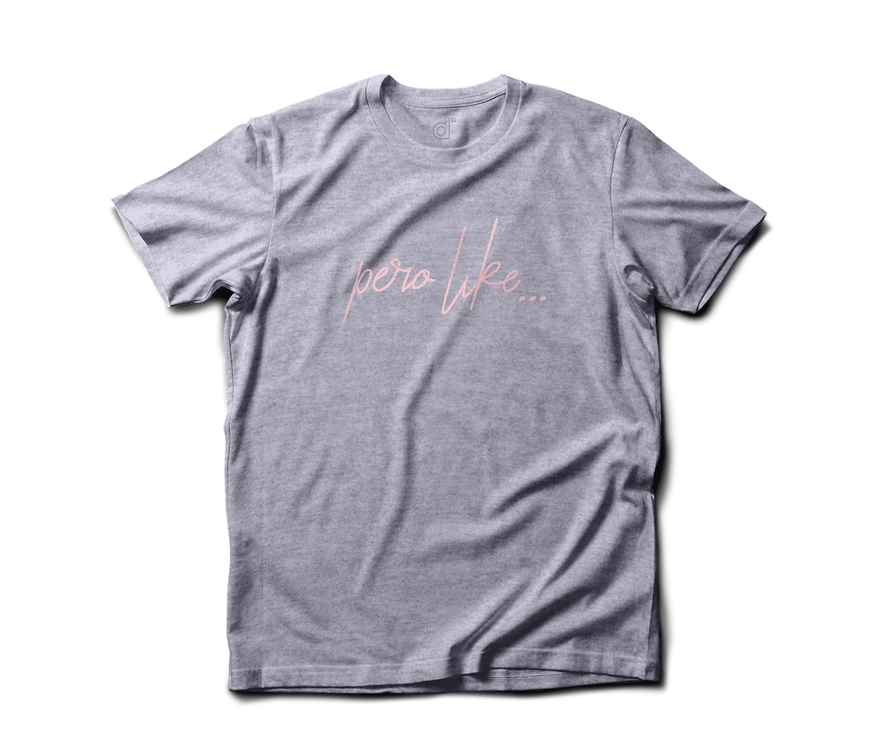Thumbnail: Pero Like... - Rosegold Vinyl - Crew Neck Shirt