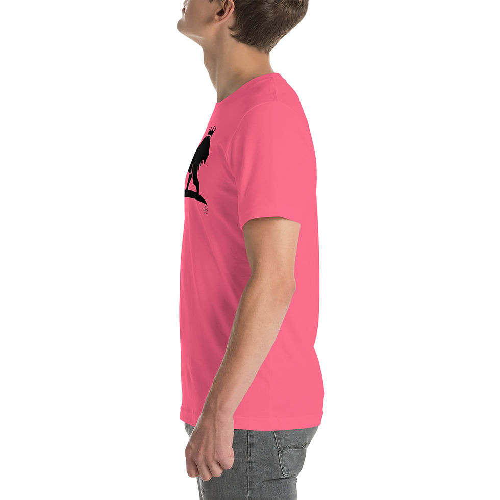 Thumbnail: Unisex t-shirt with Black Lion