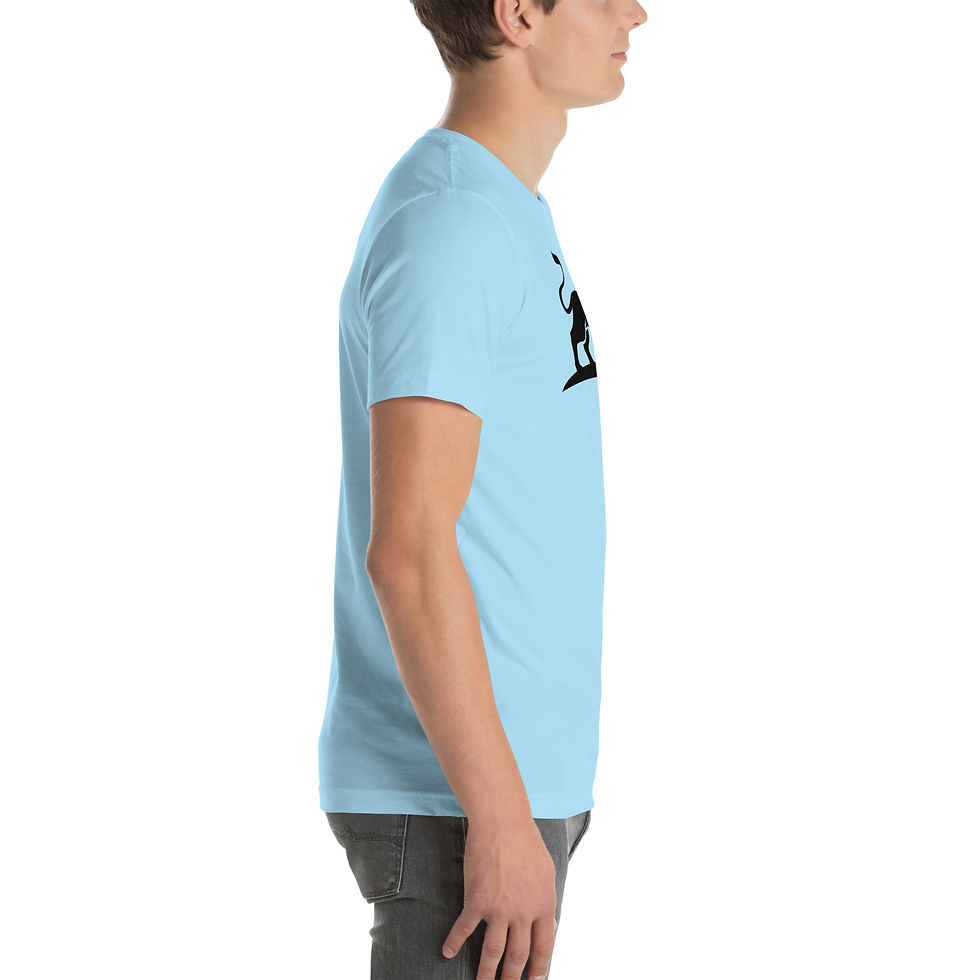 Thumbnail: Unisex t-shirt with Black Lion