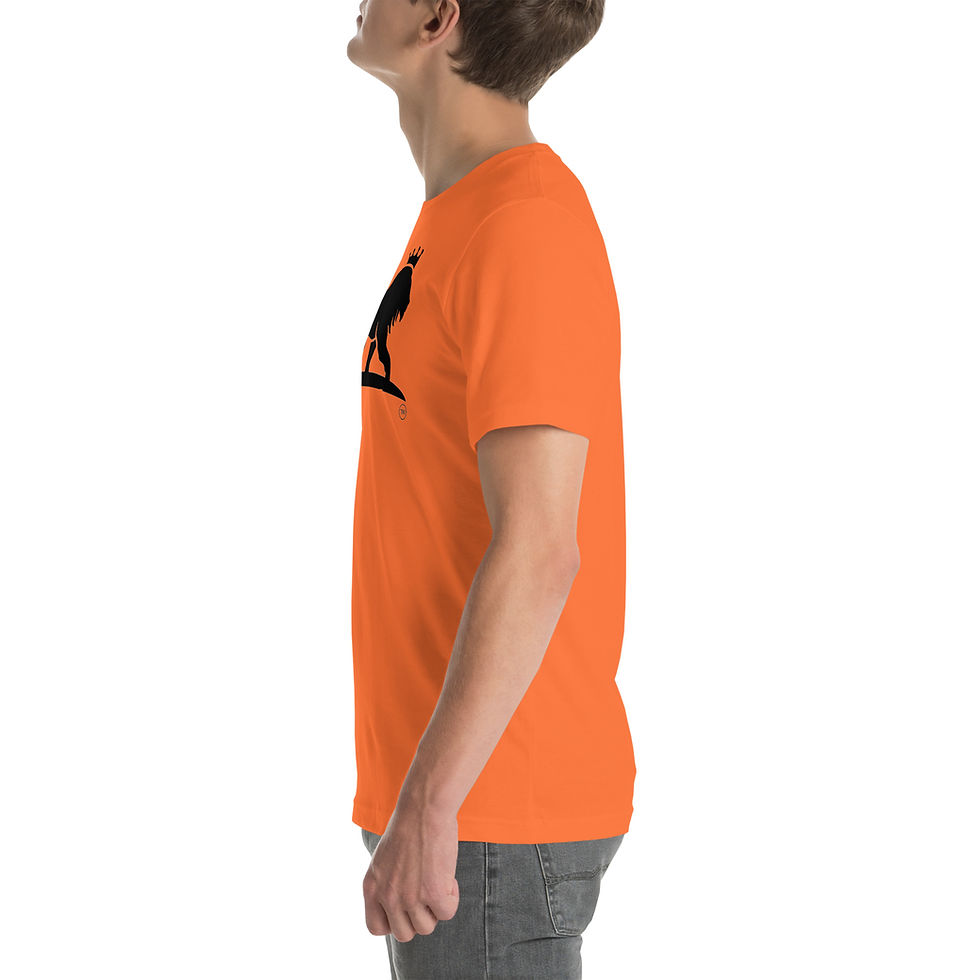 Thumbnail: Unisex t-shirt with Black Lion