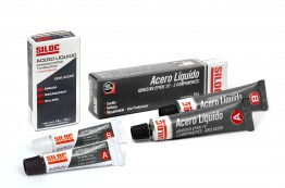 Siloc Acero Líquido - Adhesivo Epoxi 10 minutos. 2 componentes