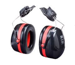 Miniatura: Orejeras montadas en casco 3M Peltor Optime III