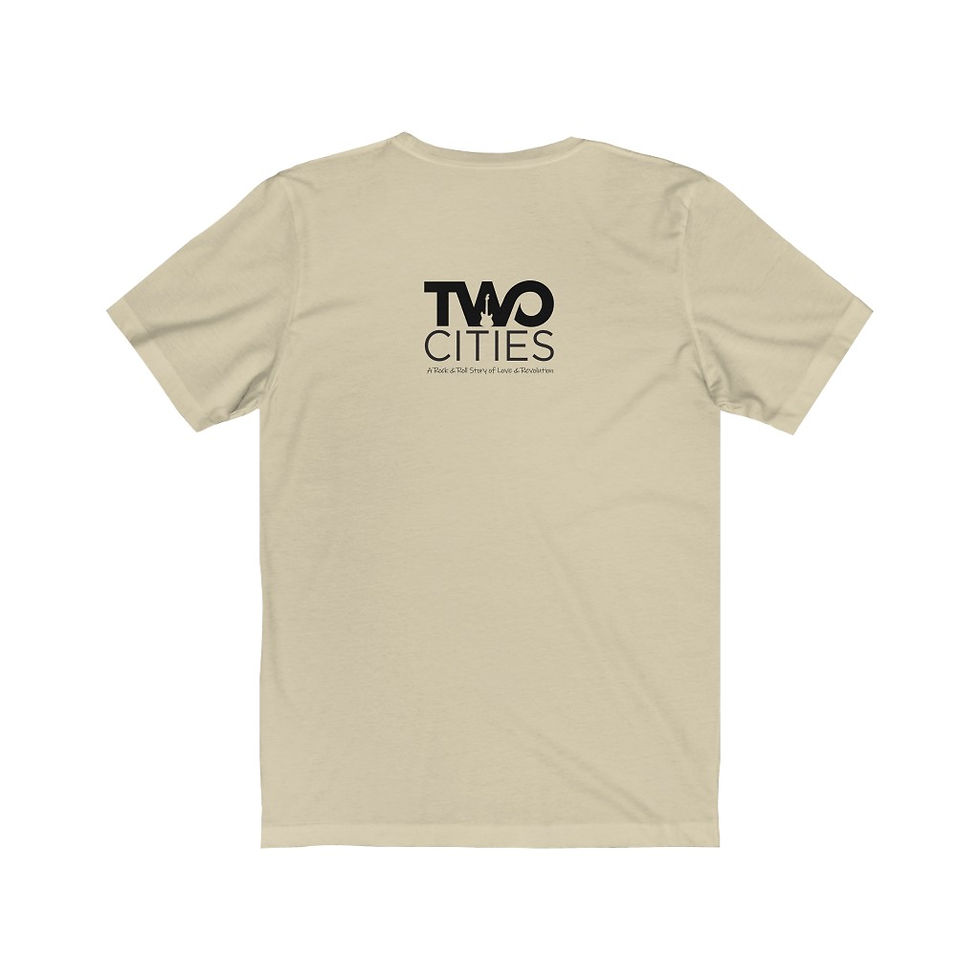 Thumbnail: Stand Up - Front/Two Cities Back - Unisex Jersey Short Sleeve Tee