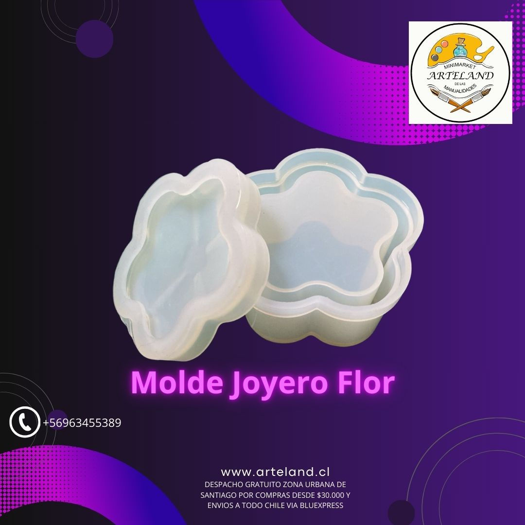 Molde Joyero Flor