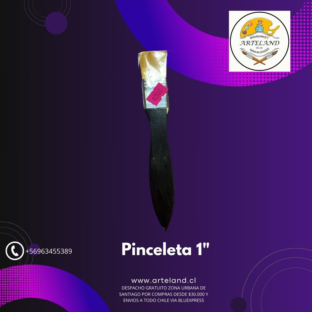 Pinceleta 1"