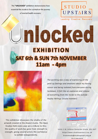 Studio Upstairs UnlockedBristol Art Exhibition
