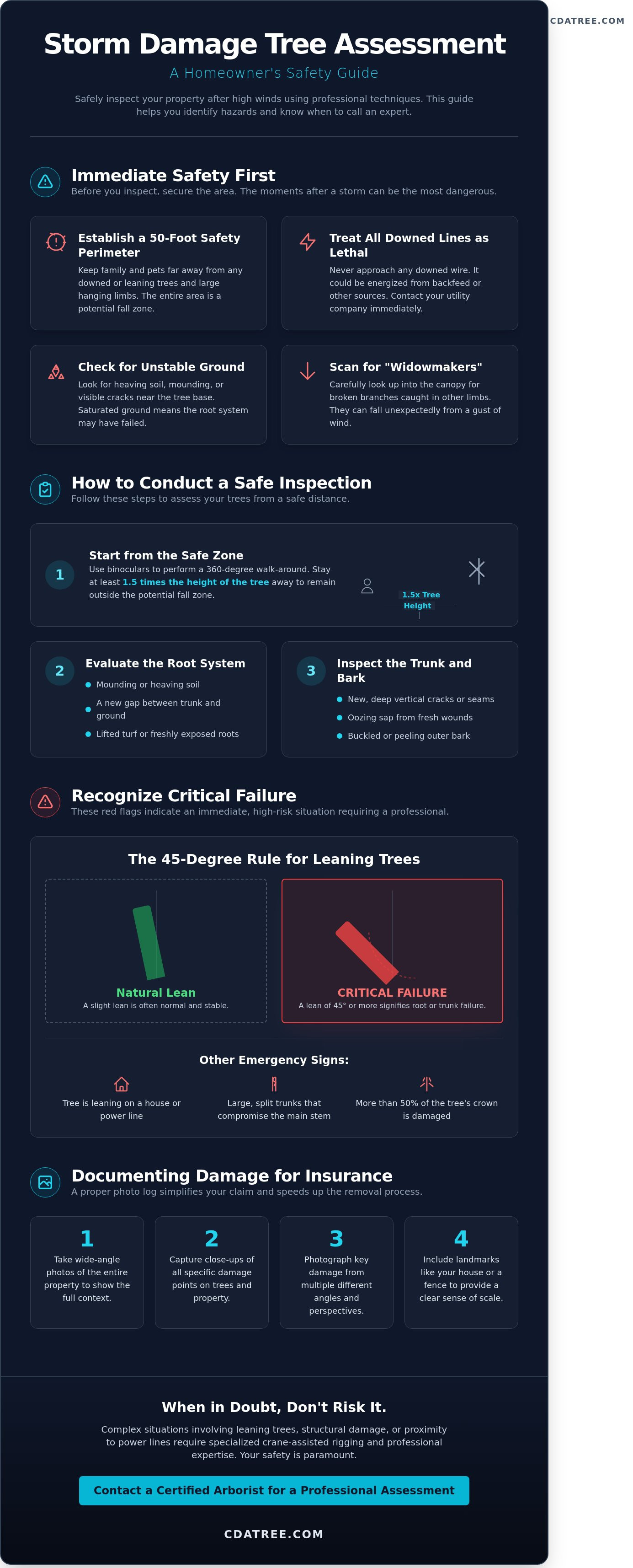 Coeur d'Alene storm damage assessment