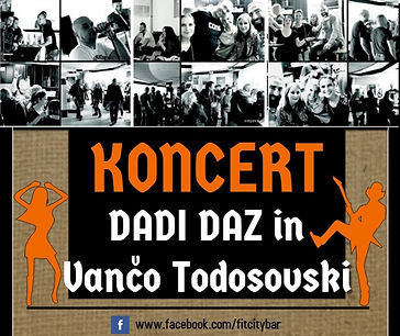 KONCERT Dadi DAZ & Vanco TODOSOVSKI | GALERIJA 1. jesenke zabave