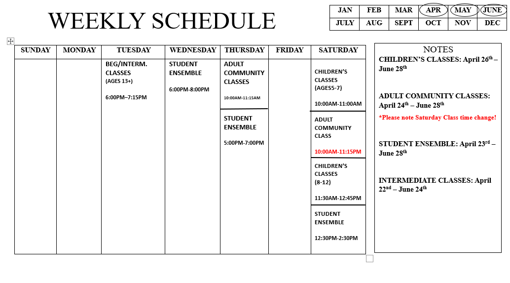 Spring 2025 Schedule.PNG