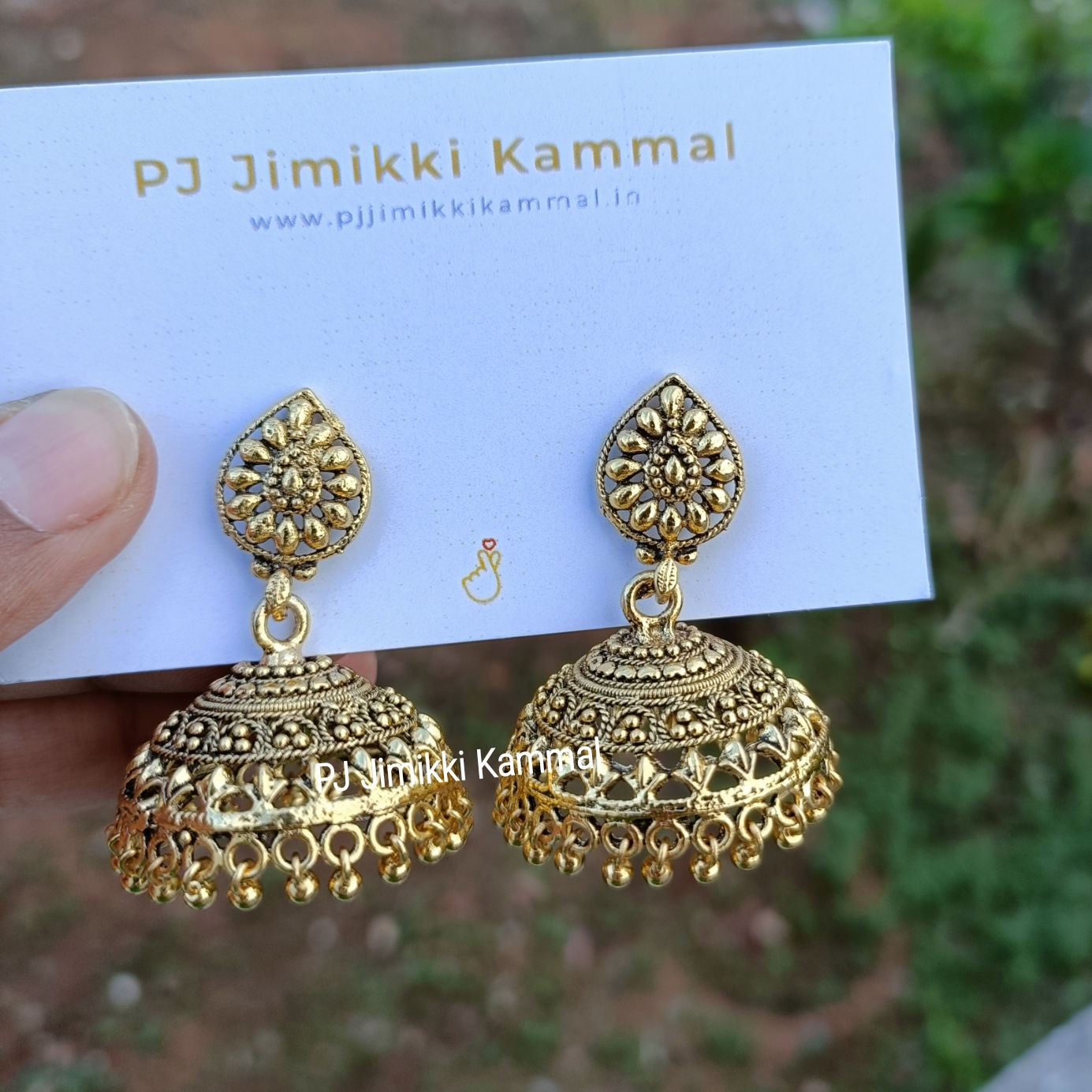 Gold Plated Ethnic Alloy Earring