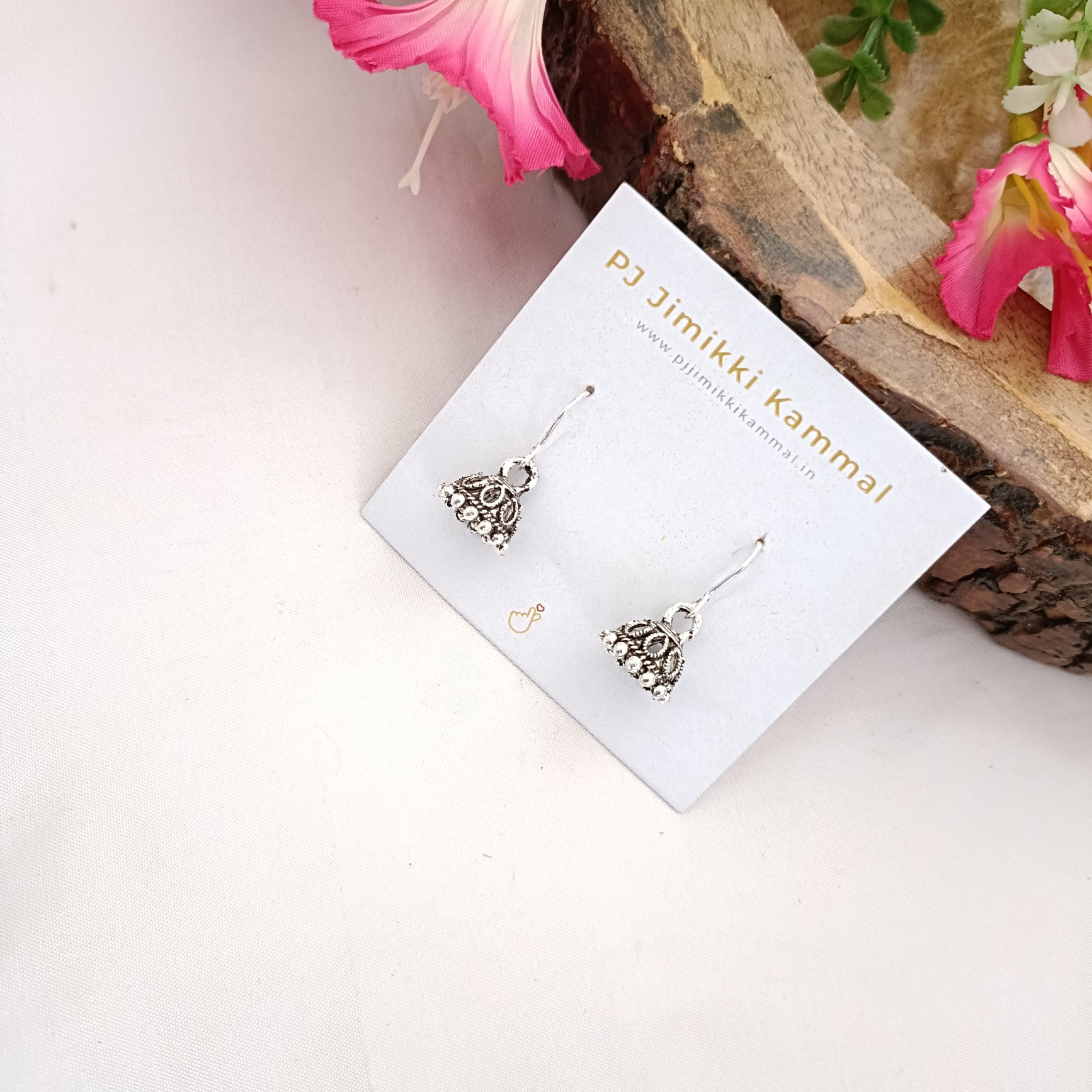 Premium Cute Silver Jhumka