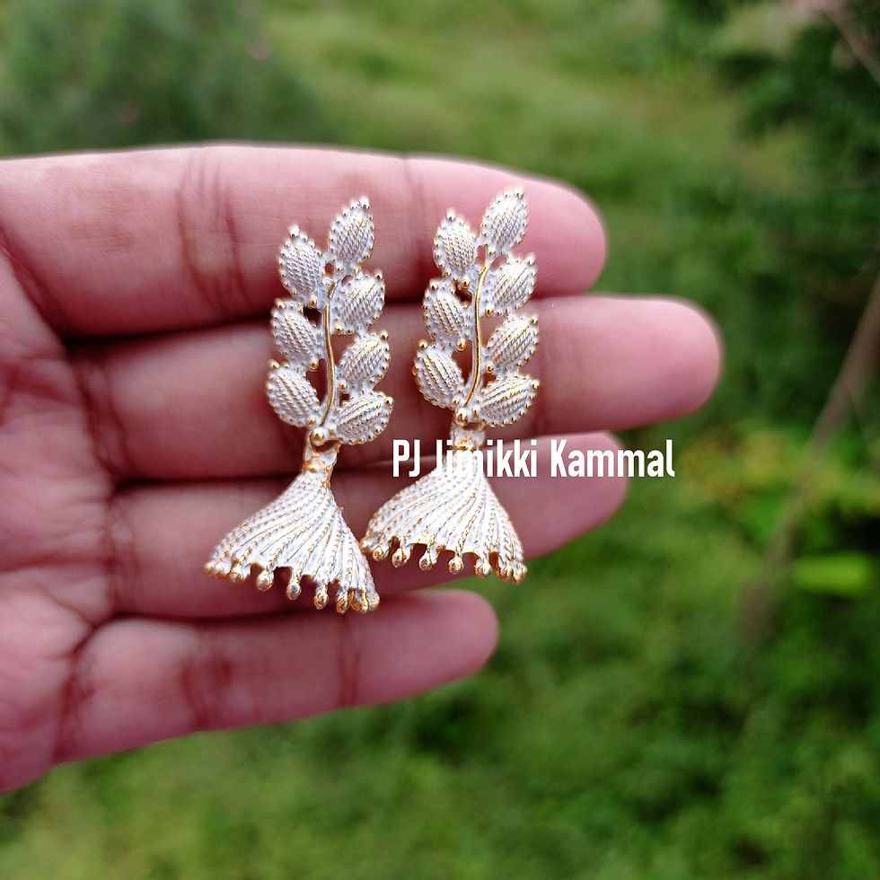 Thumbnail: Trendy Leaf Jhumka