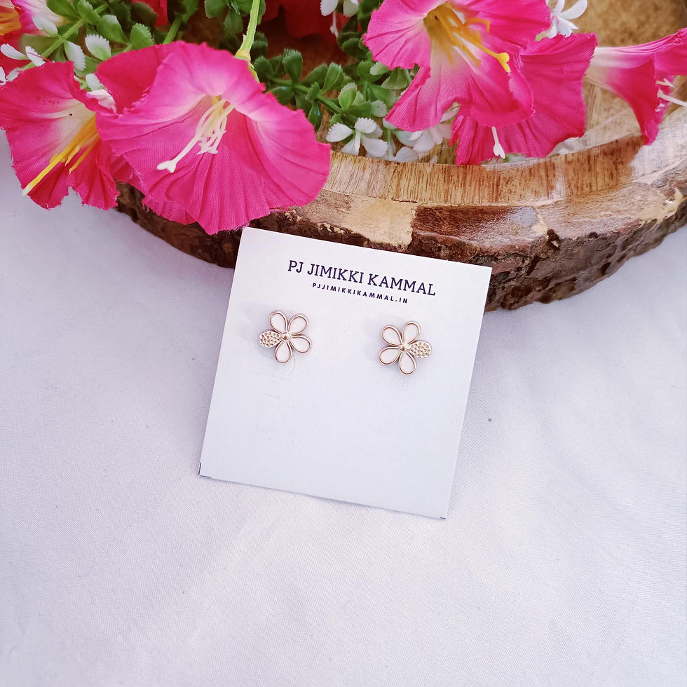 Thumbnail: Floral Western Stud Earrings