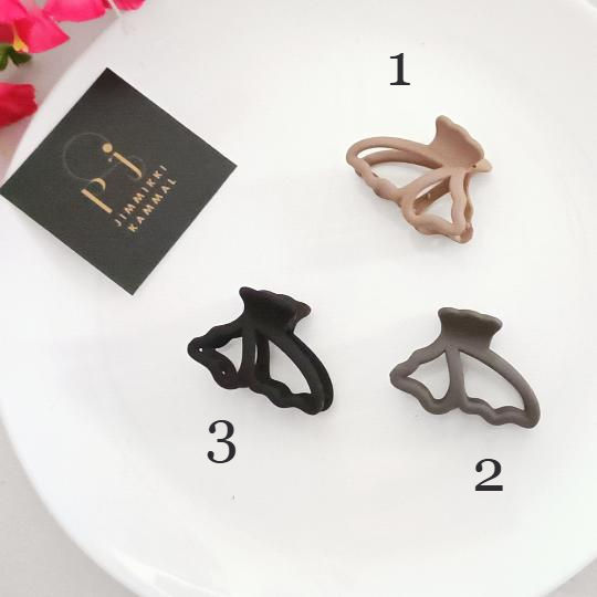 Thumbnail: Matte Butterfly Shaped Claw Clips – Pinteresty Hair Accessories for Girls