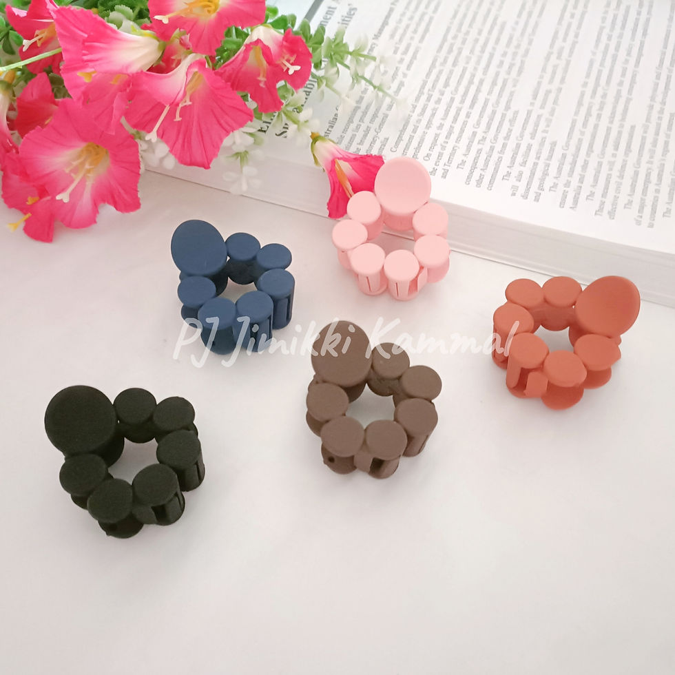 Thumbnail: Matte Round Korean Catch Clips