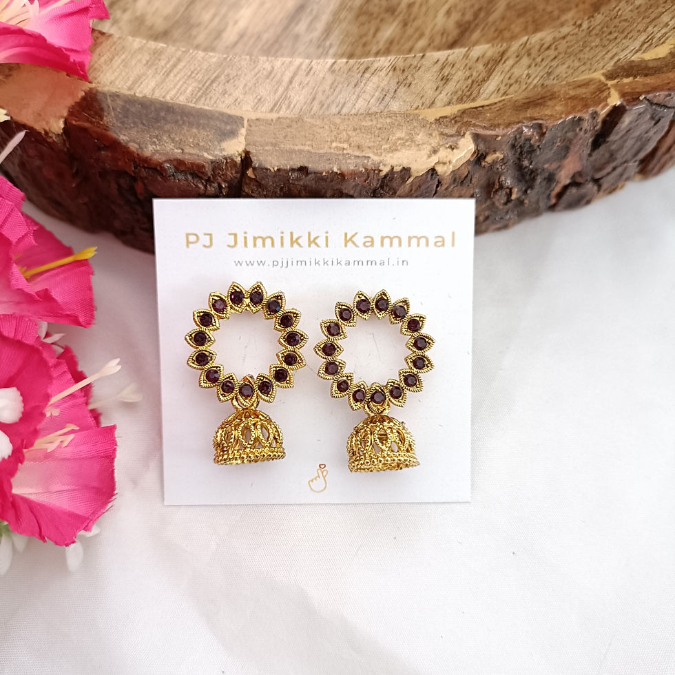 Thumbnail: Trendy Gold Jhumka